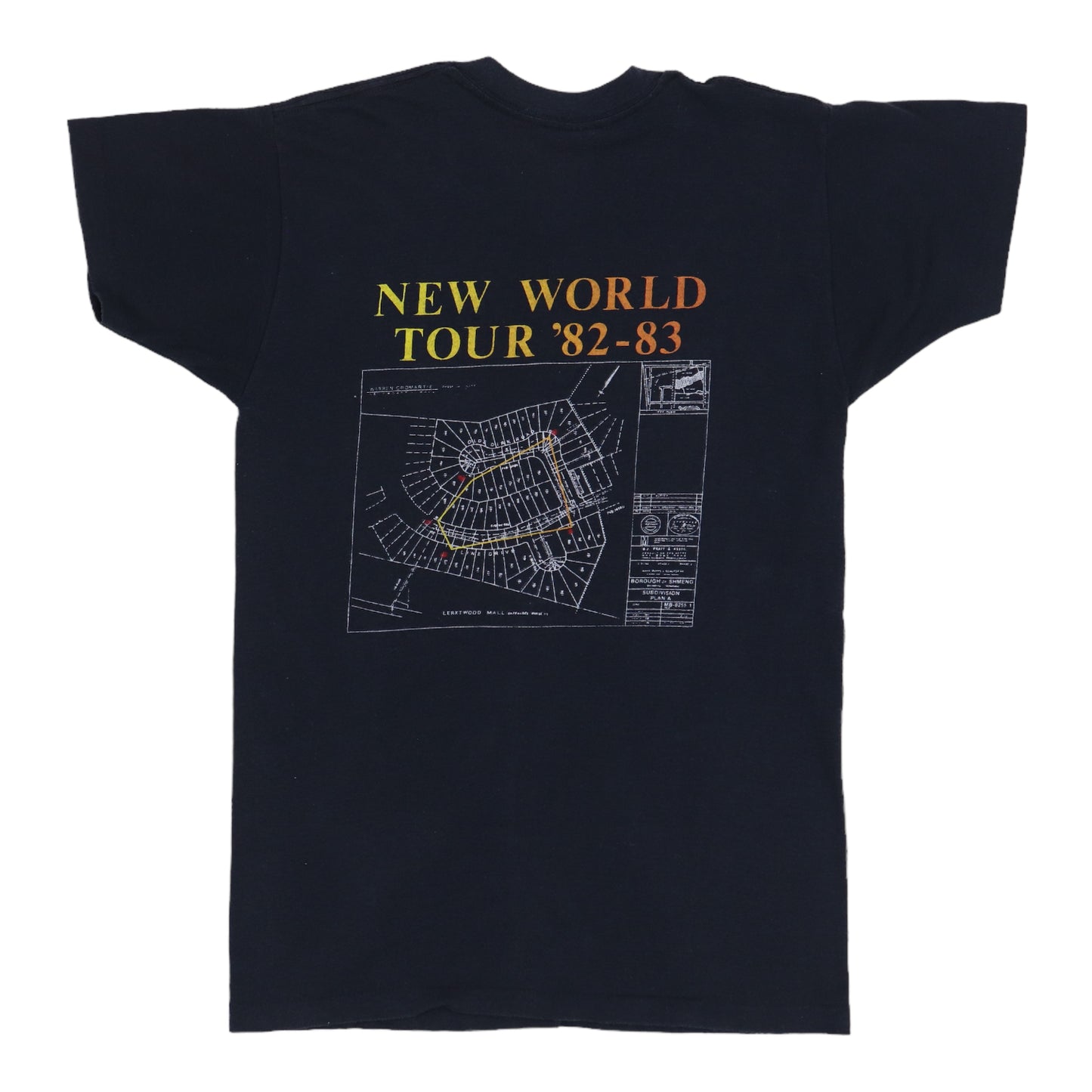 1982 Rush Signals Tour Shirt