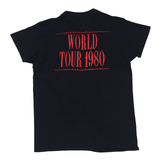 1980 Rush World Tour shirt Back