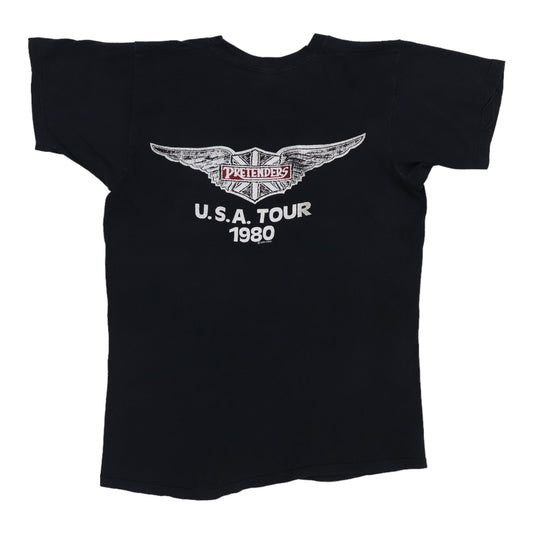 1980 The Pretenders USA Tour Shirt Back