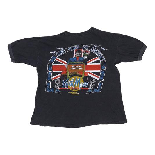 1980 The Who In Concert Keith Moon Shirt Back