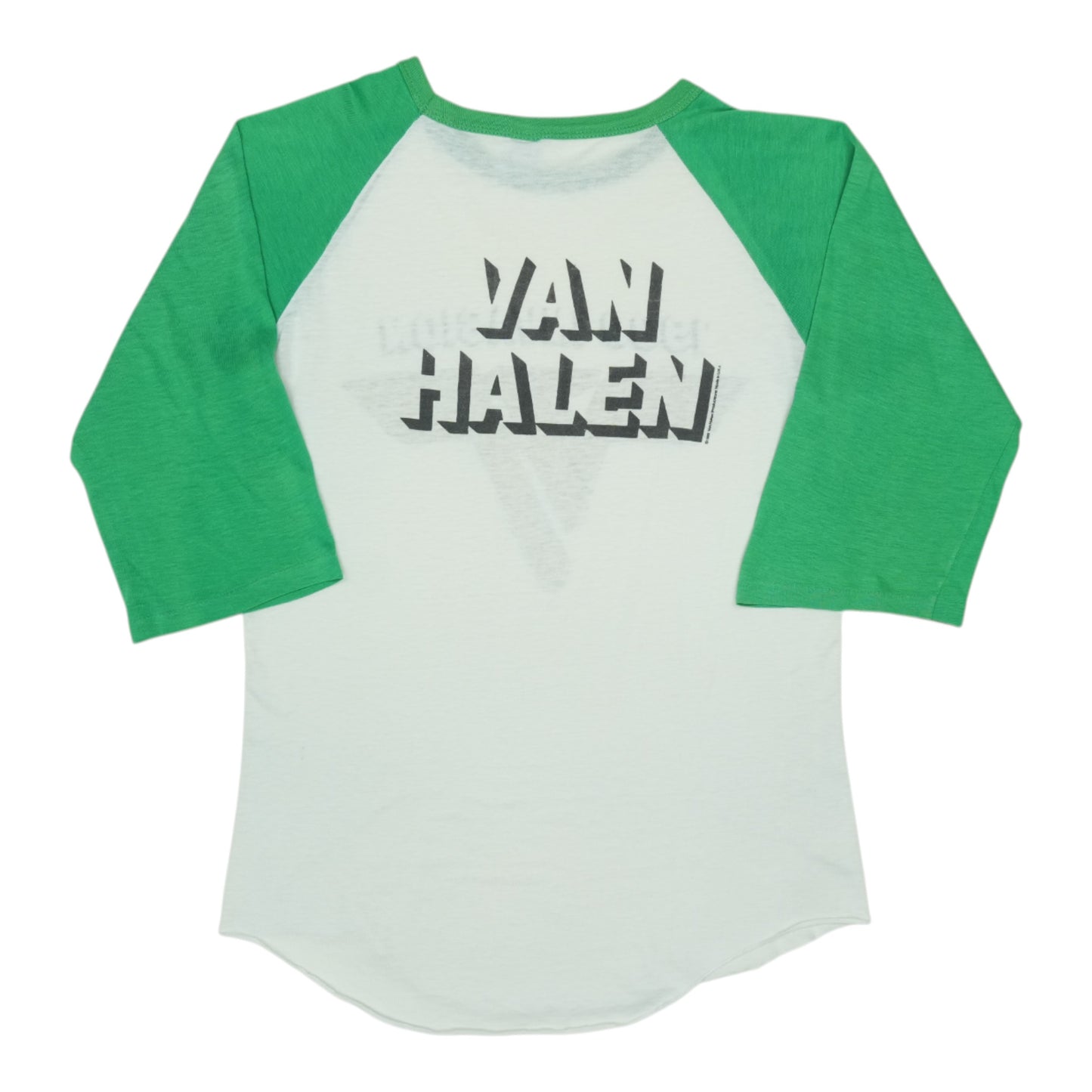 1980 Van Halen Invasion Tour Jersey Shirt