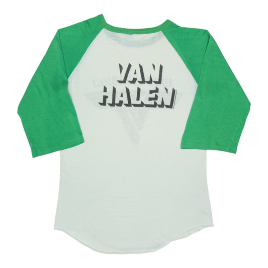 1980 Van Halen Invasion Tour Jersey Shirt Back