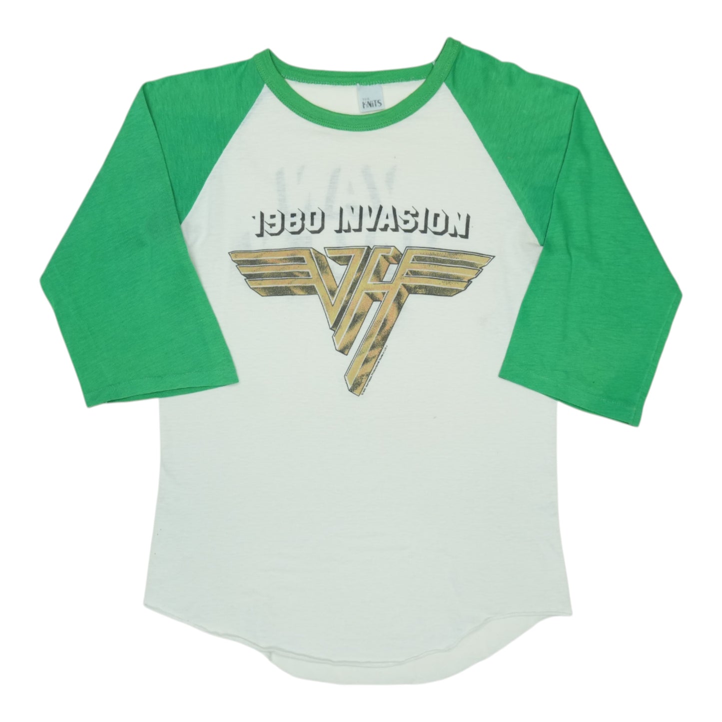 1980 Van Halen Invasion Tour Jersey Shirt