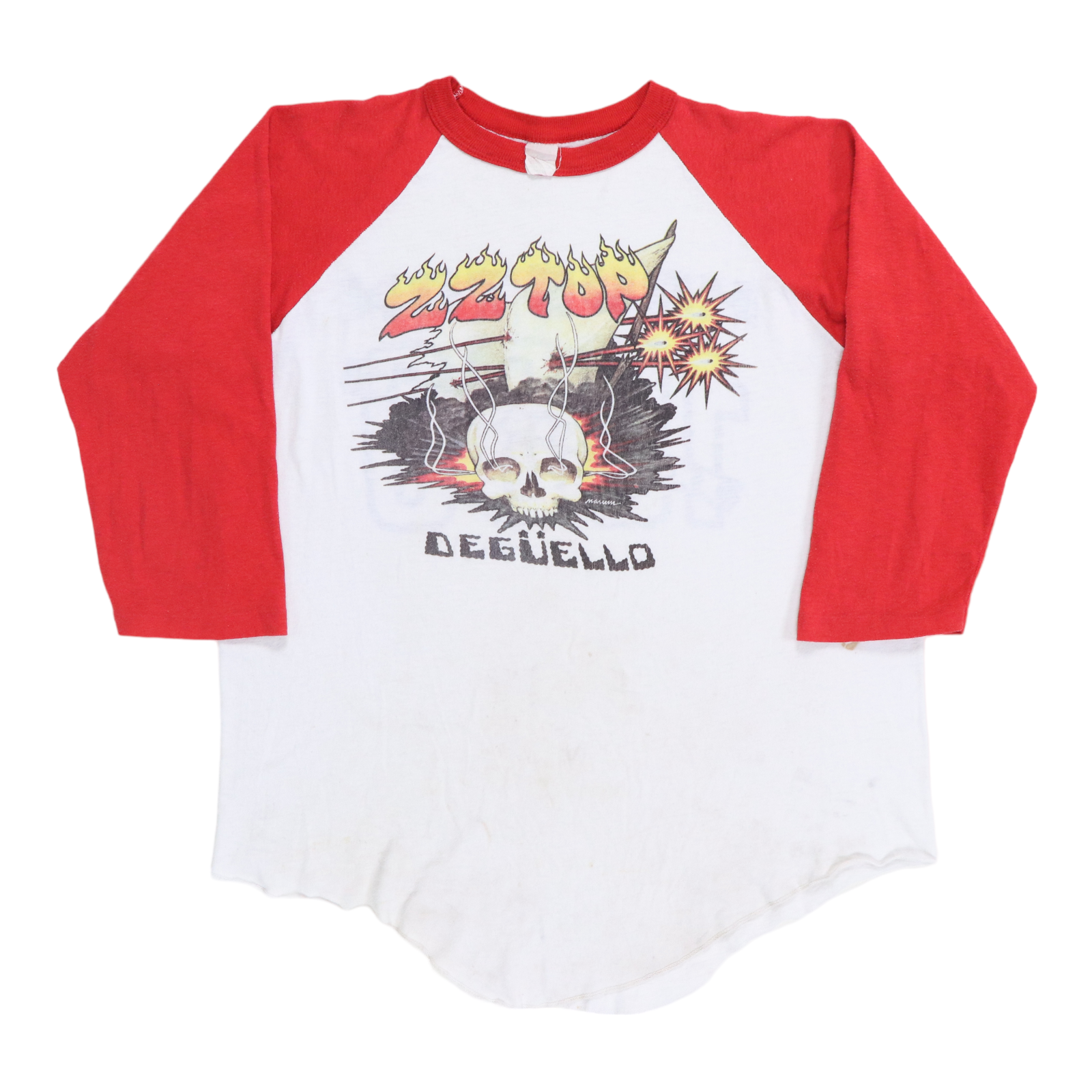1980 ZZ Top Houston Tour Jersey Shirt | Authentic Vintage Jersey