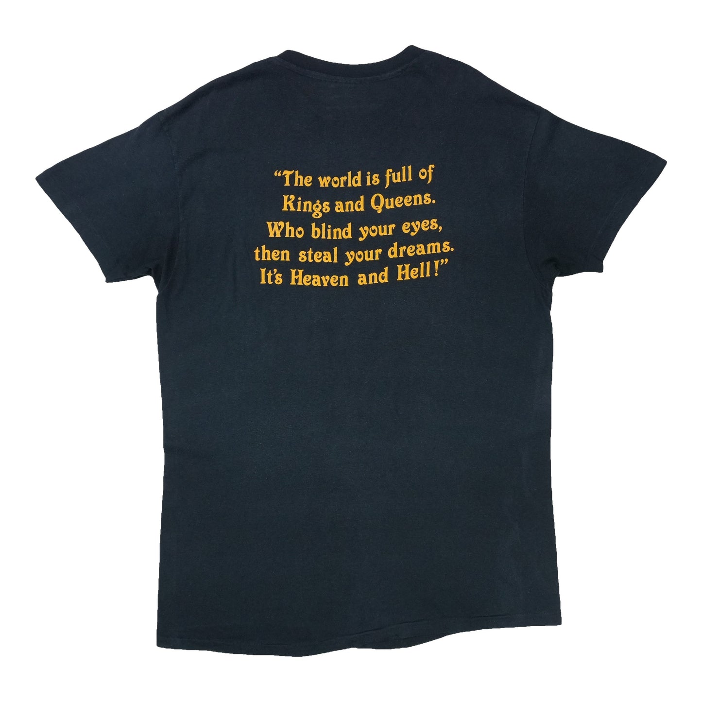 1980 Black Sabbath Heaven And Hell Tour Shirt