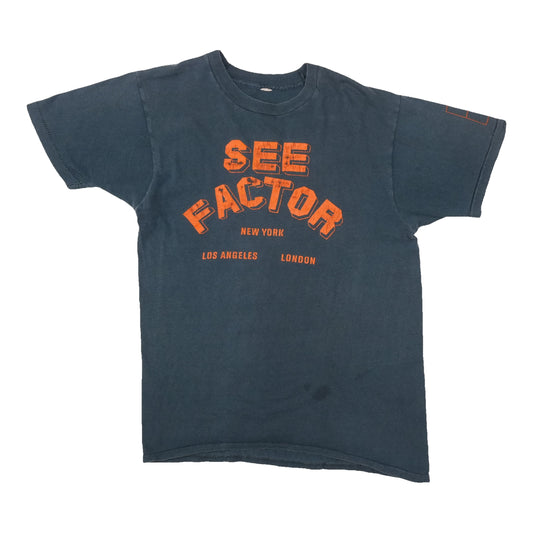 1980 Foghat World Tour See Factor Lighting Crew Shirt