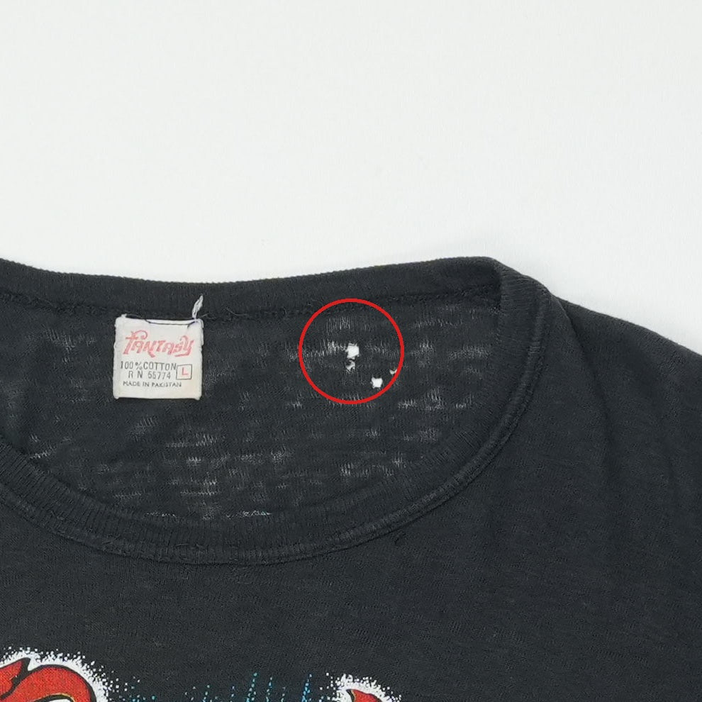 1980 Rush Permanent Waves Tour Shirt