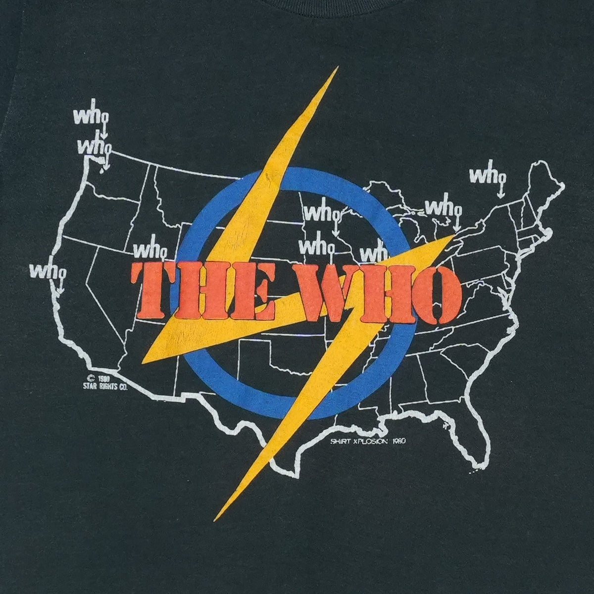 1980 The Who Tour Shirt