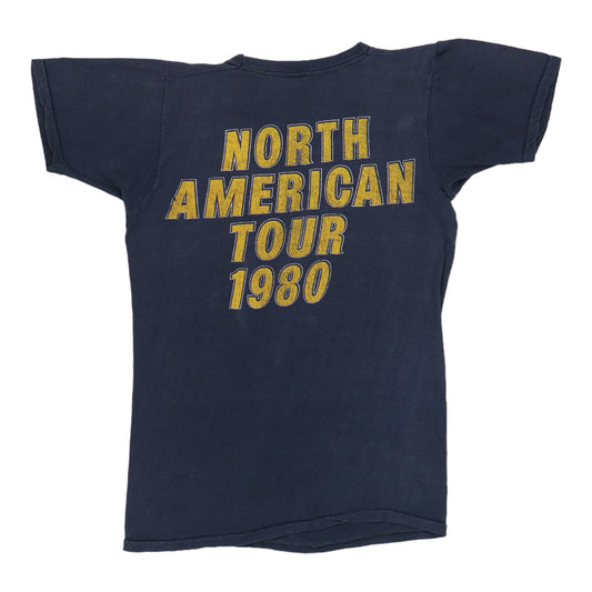 1980 Alice Cooper North American Tour Shirt Back