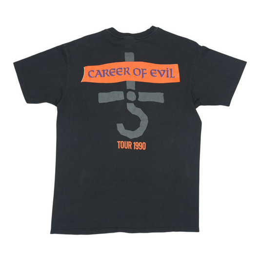 1980 Blue Oyster Cult Career Of Evil Tour Shirt Back