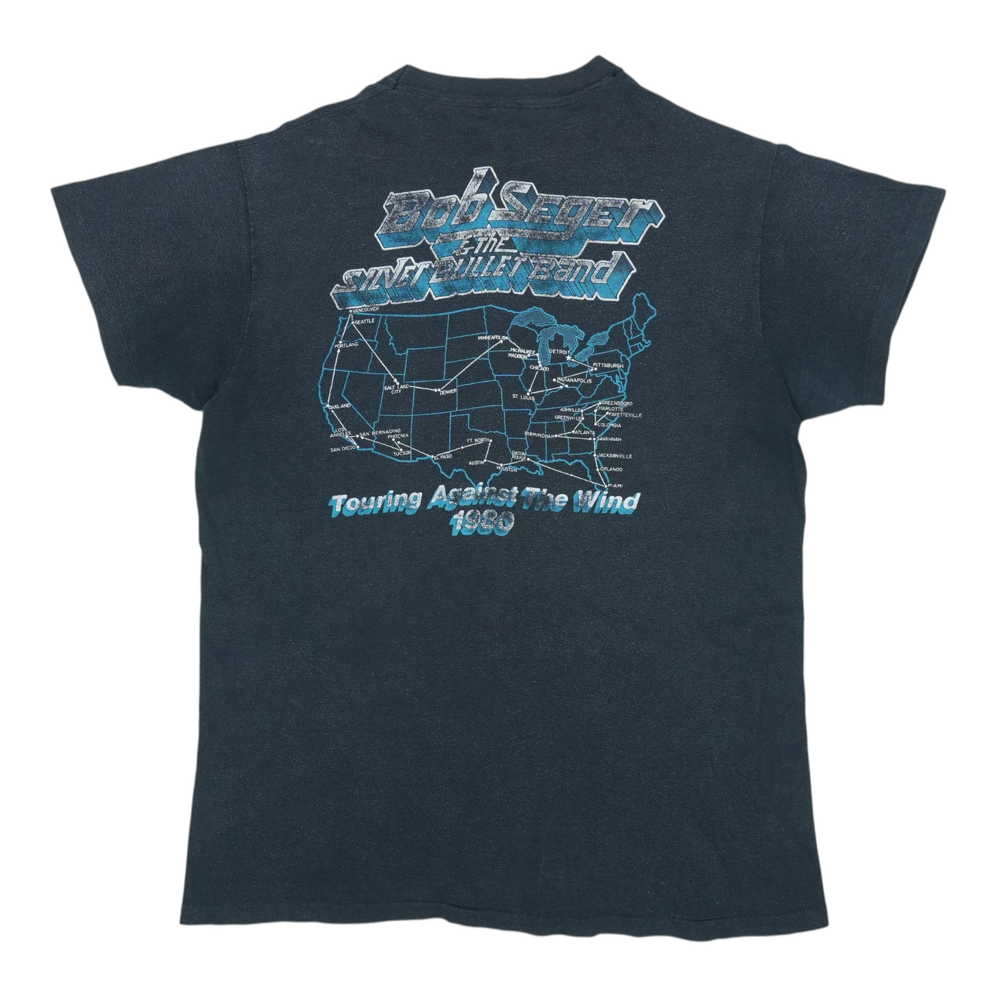 1980 Bob Seger Touring Against The Wind Shirt