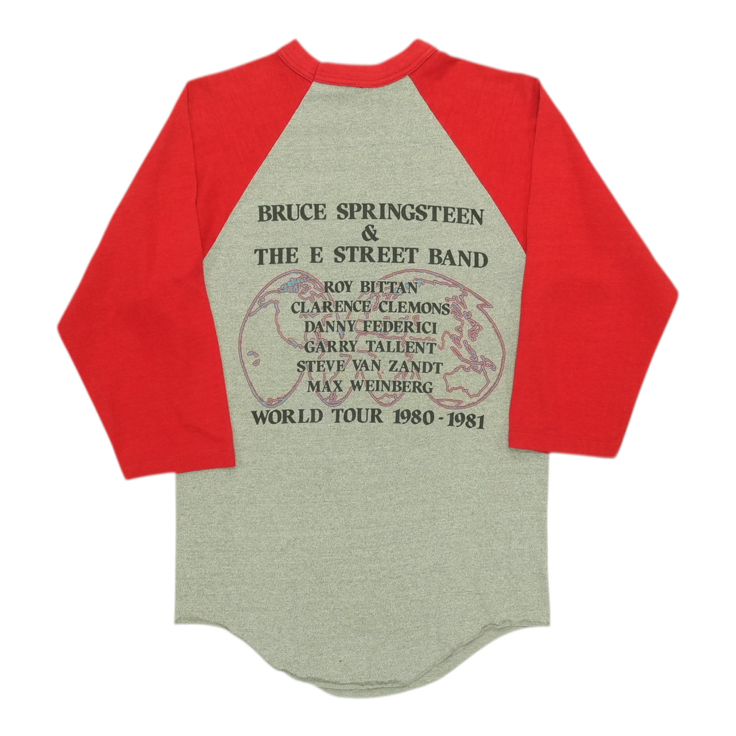 1980 Bruce Springsteen E Street Band Tour Jersey Shirt
