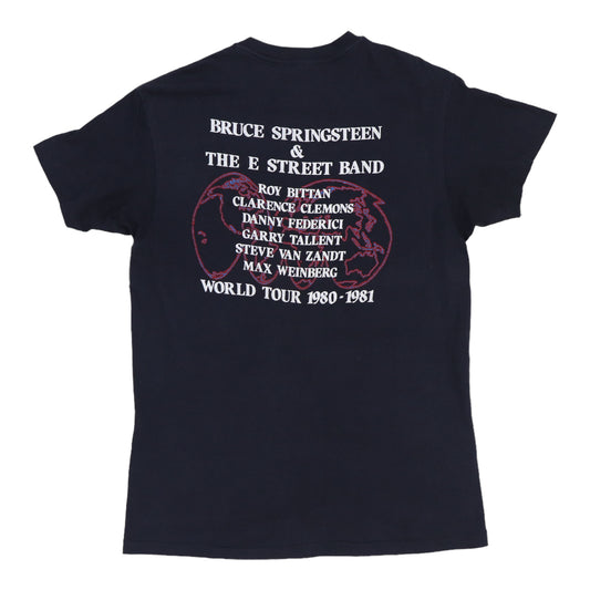 1980 Bruce Springsteen Tour Shirt Back