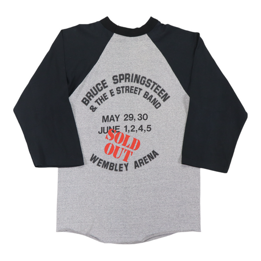 1980 Bruce Springsteen Wembley Arena Concert Jersey Shirt Back