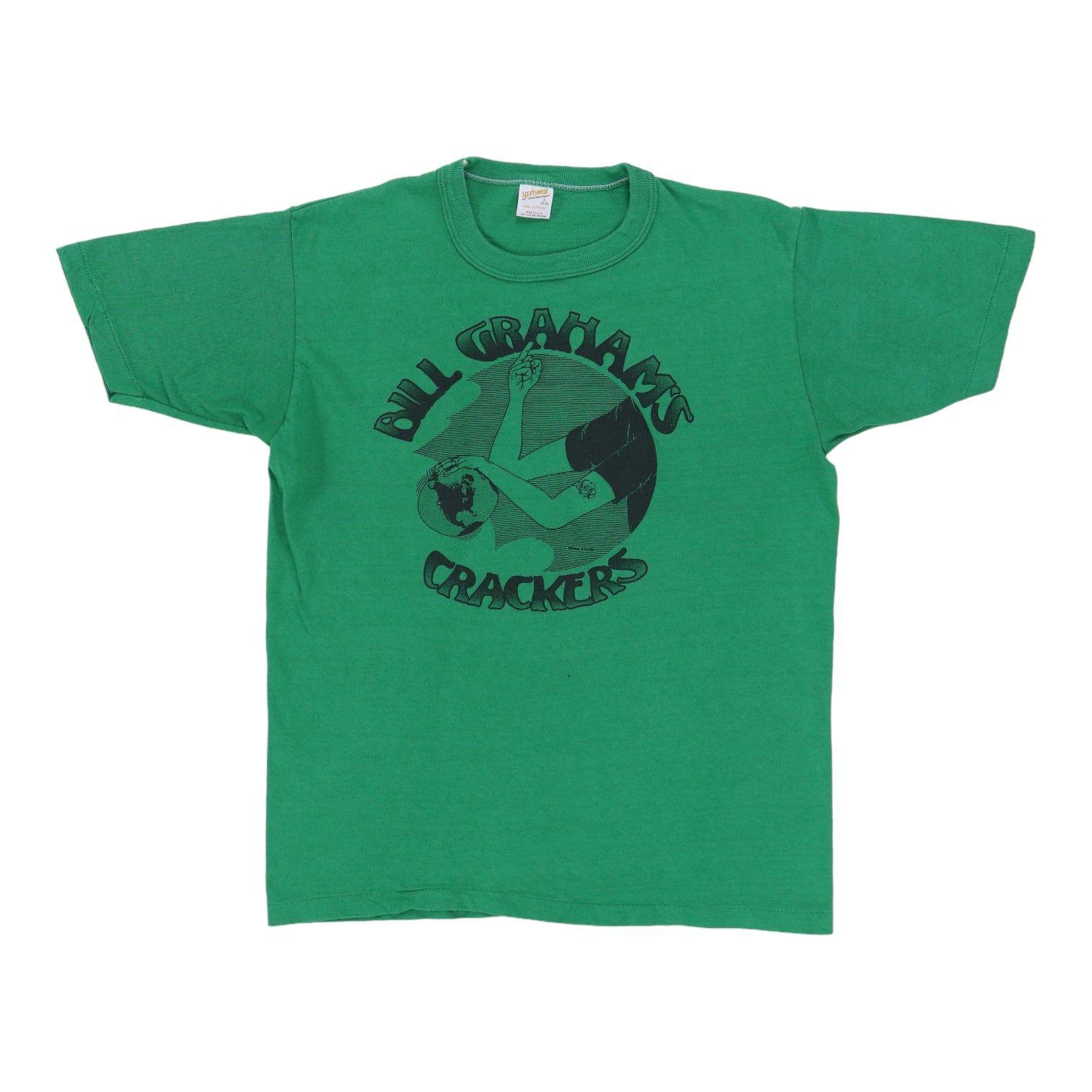 1980 Elton John Bill Graham Crackers Concert Shirt | Authentic 