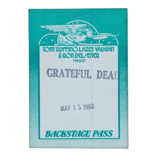 1980 Grateful Dead Backstage Pass