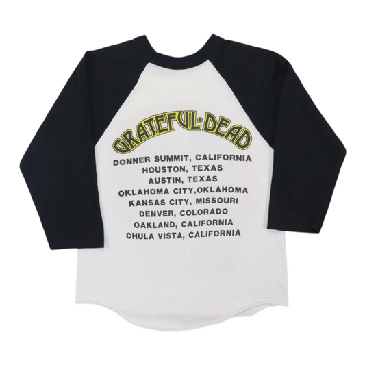 1980 Grateful Dead Tour Jersey Shirt Back