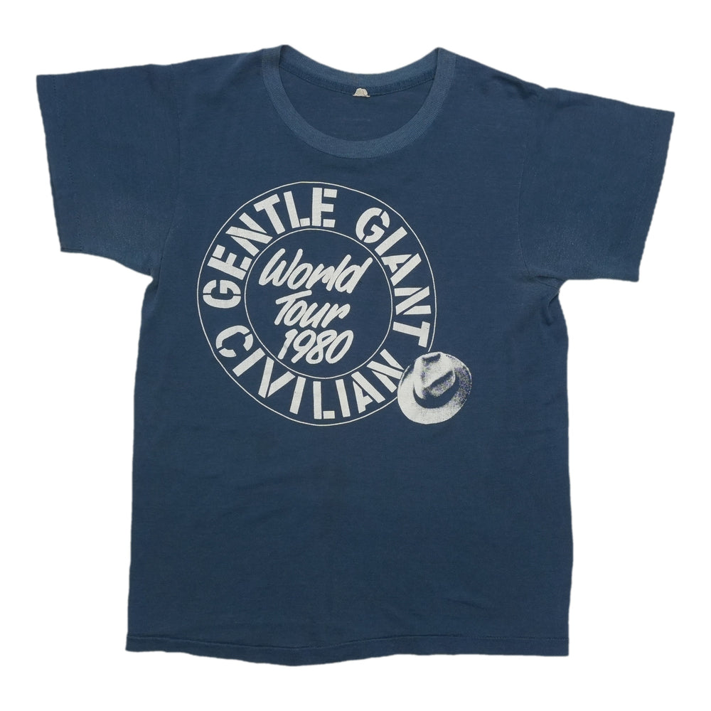 1980 Gentle Giant Civilian World Tour Shirt Front