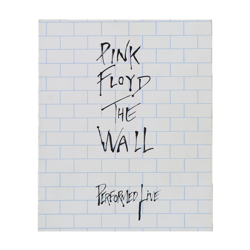1980 Pink Floyd The Wall Tour Program