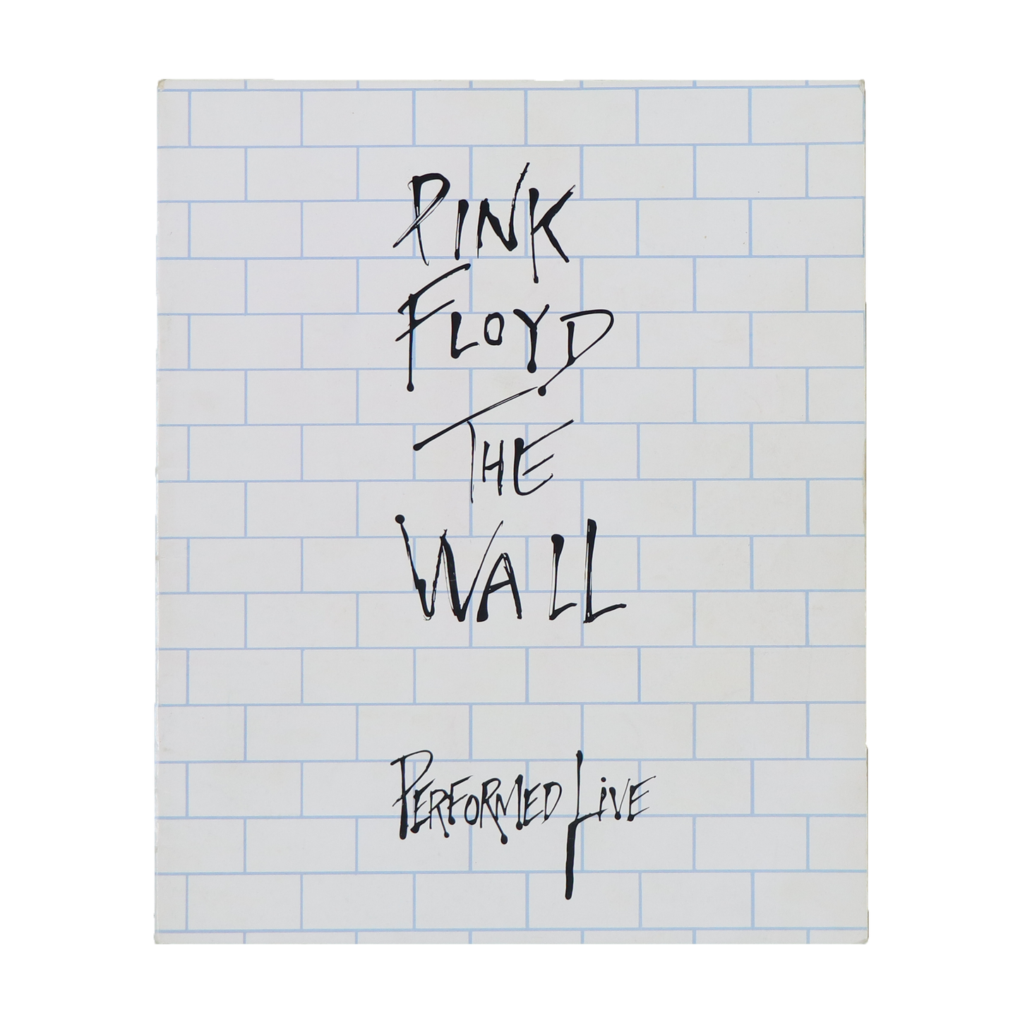 1980 Pink Floyd The Wall Tour Program