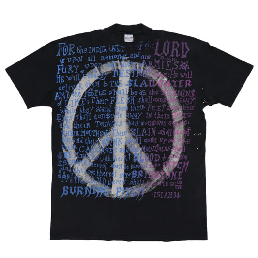 1980s Aleister Crowley Peace Mosquitohead Shirt