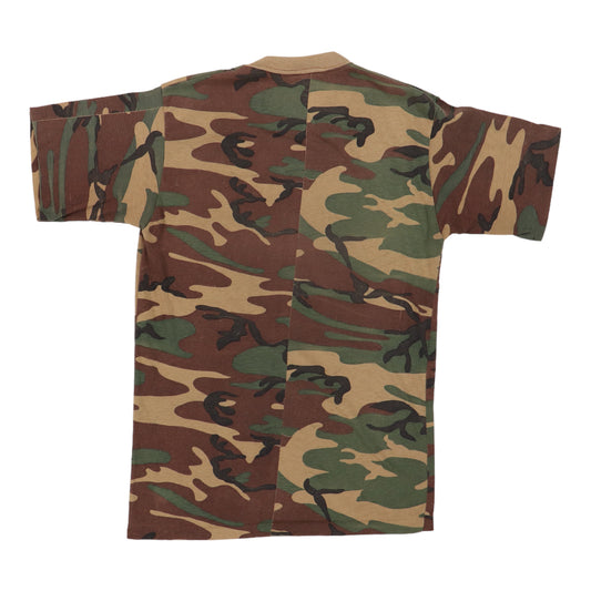 1980s Camo Pocket Tee Back