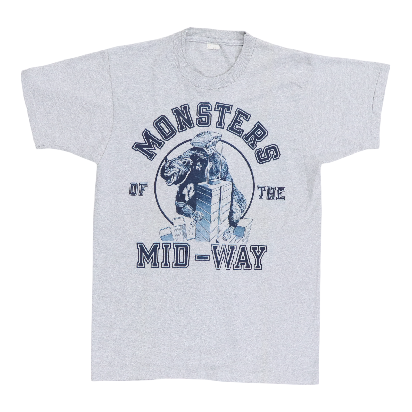 chicago bears believe in monsters shirt 1980s Chicago Bears Monsters Of The Midway Shirt