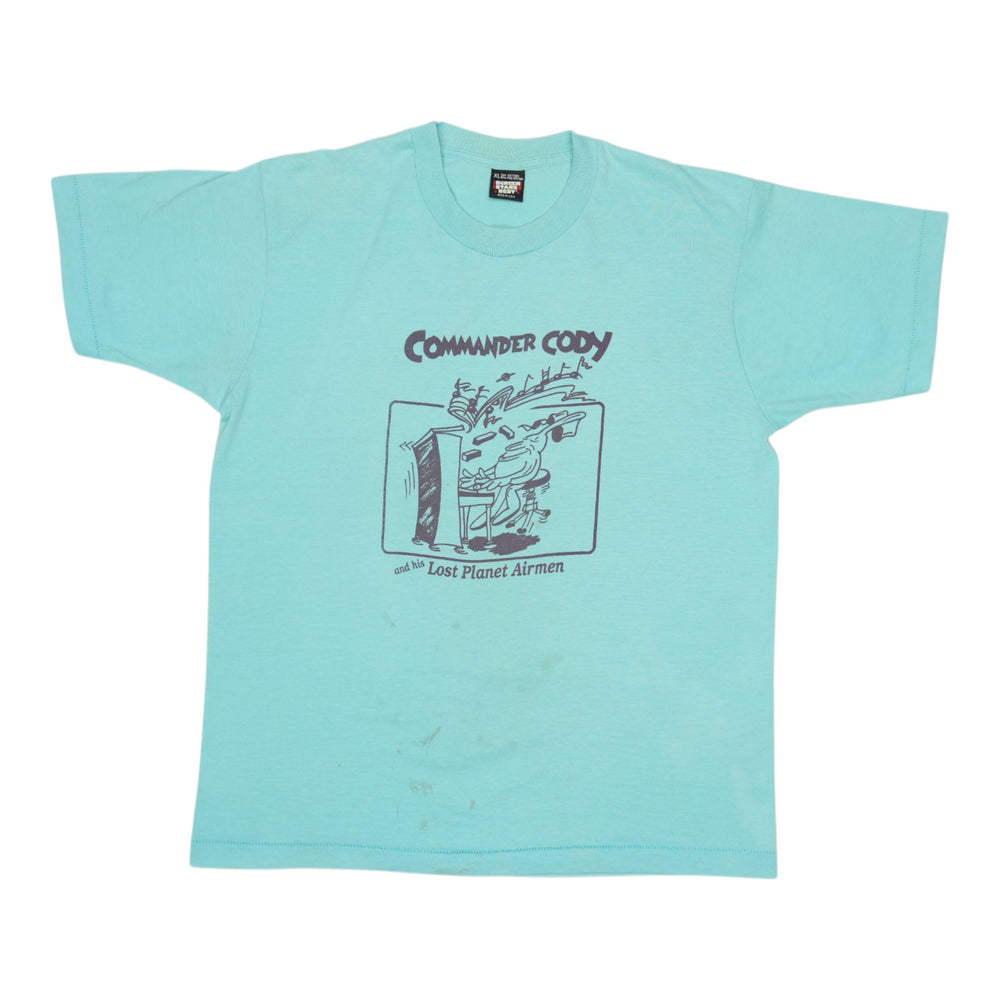 1980s Commander Cody And His Lost Planet Airmen Shirt
