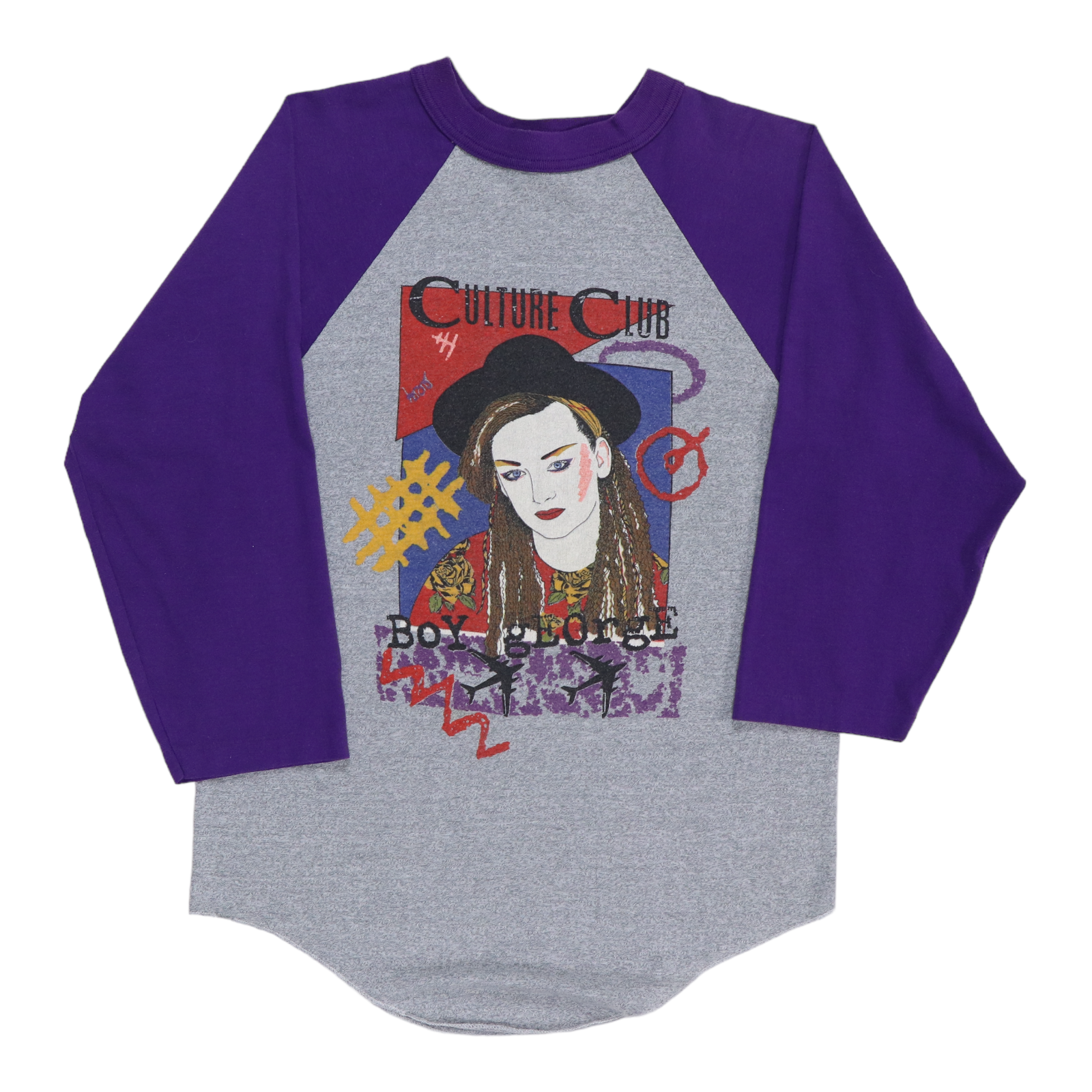 1980s Culture Club Boy George Jersey Shirt | Authentic Vintage 