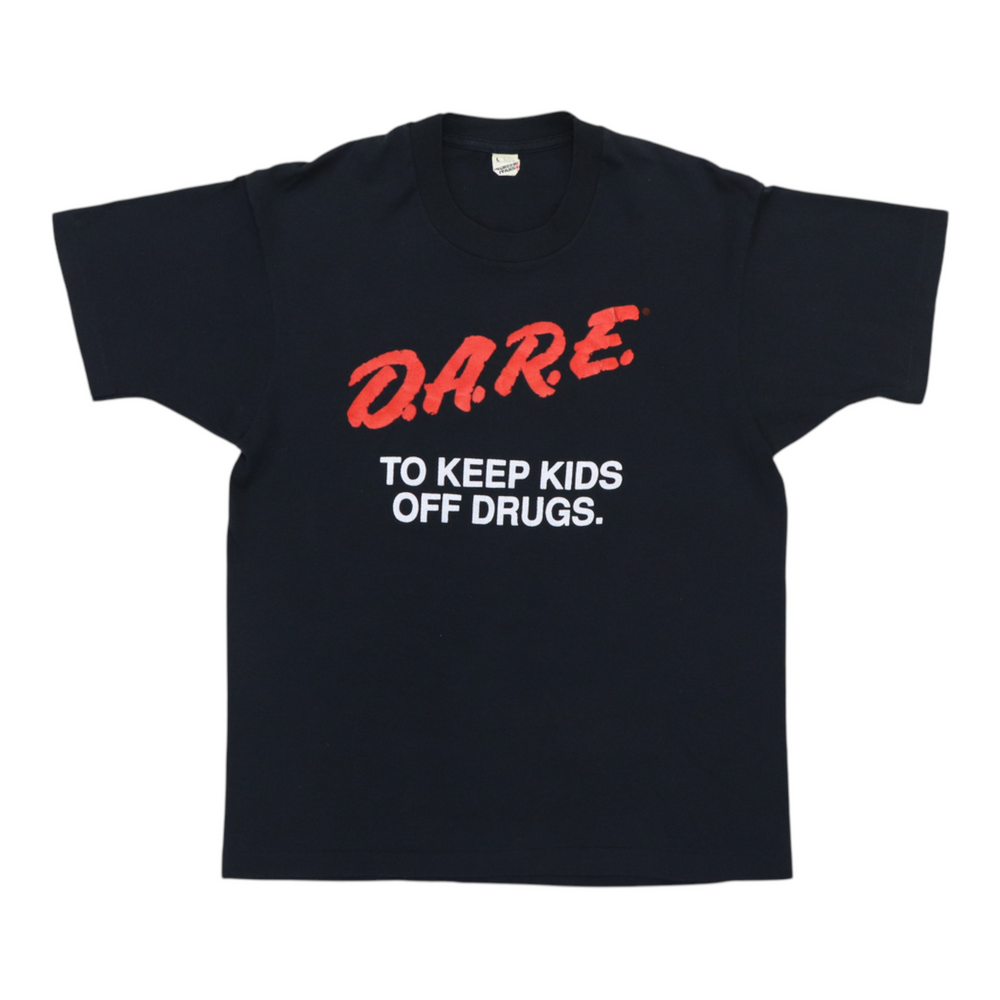 1980s Dare To Keep Kids Off Drugs Shirt