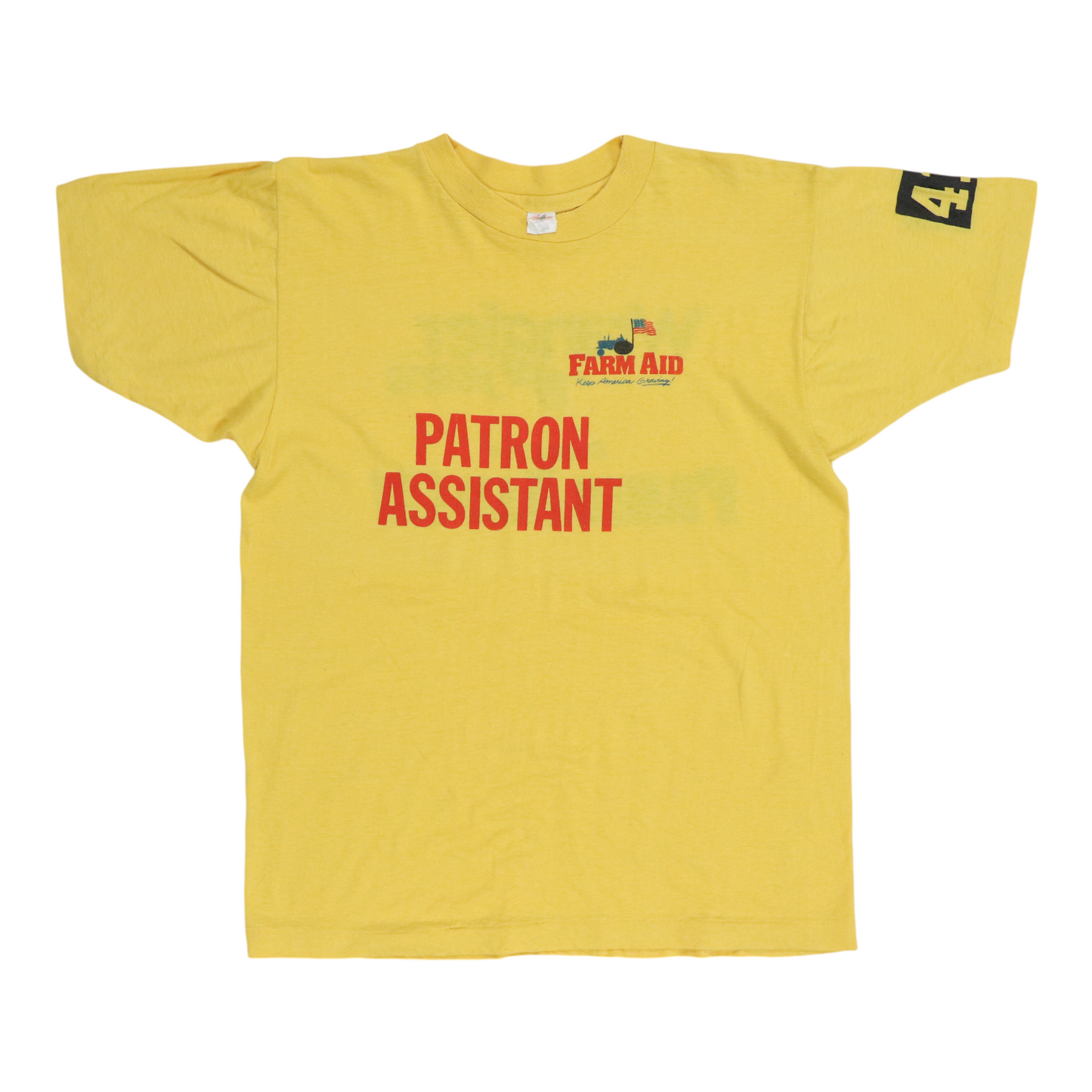 1987 Farm Aid Crew Concert Shirt