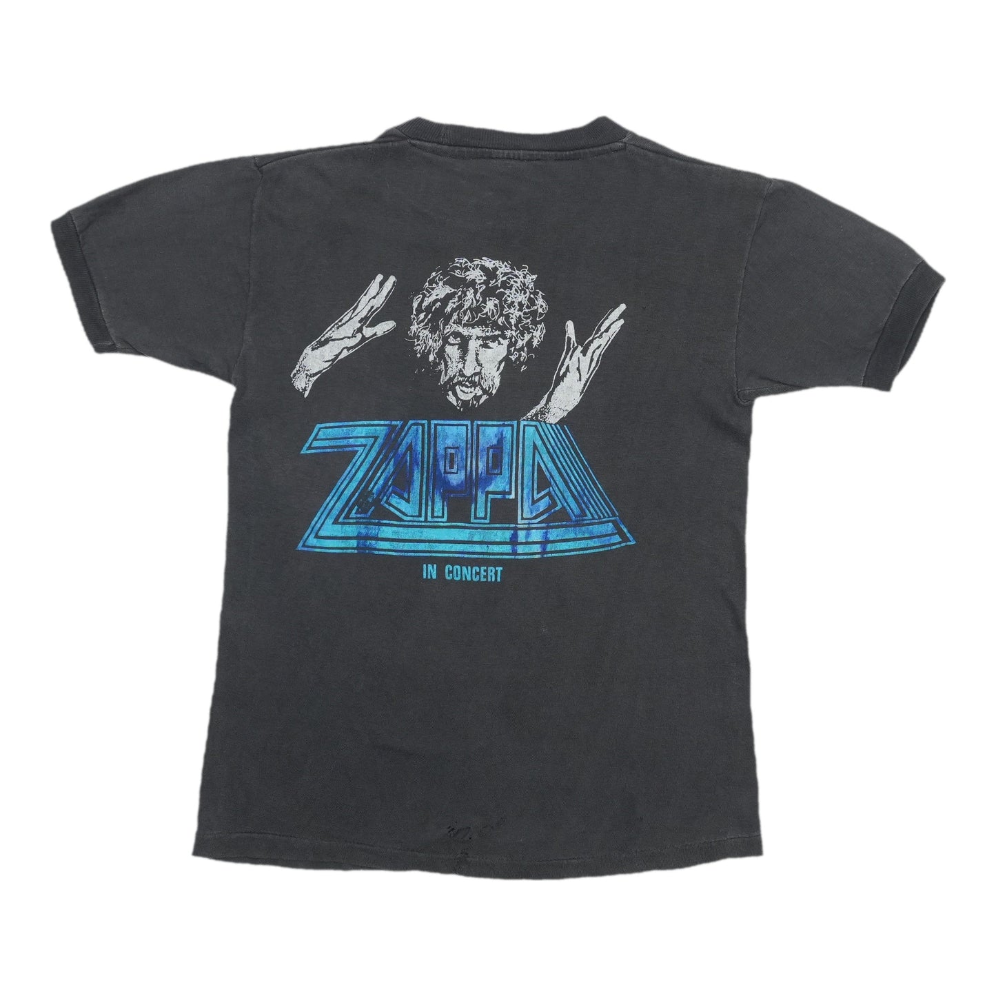 1980s Frank Zappa In Concert Shirt Back