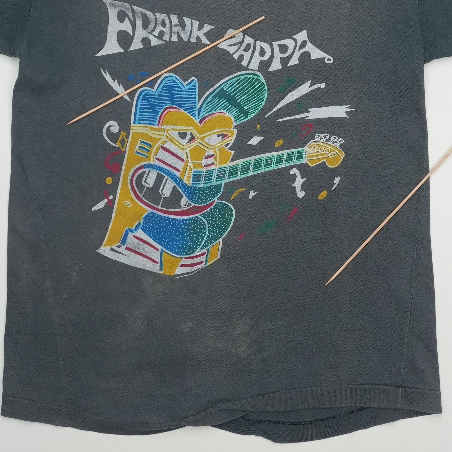 1980s Frank Zappa Shirt Detail 3