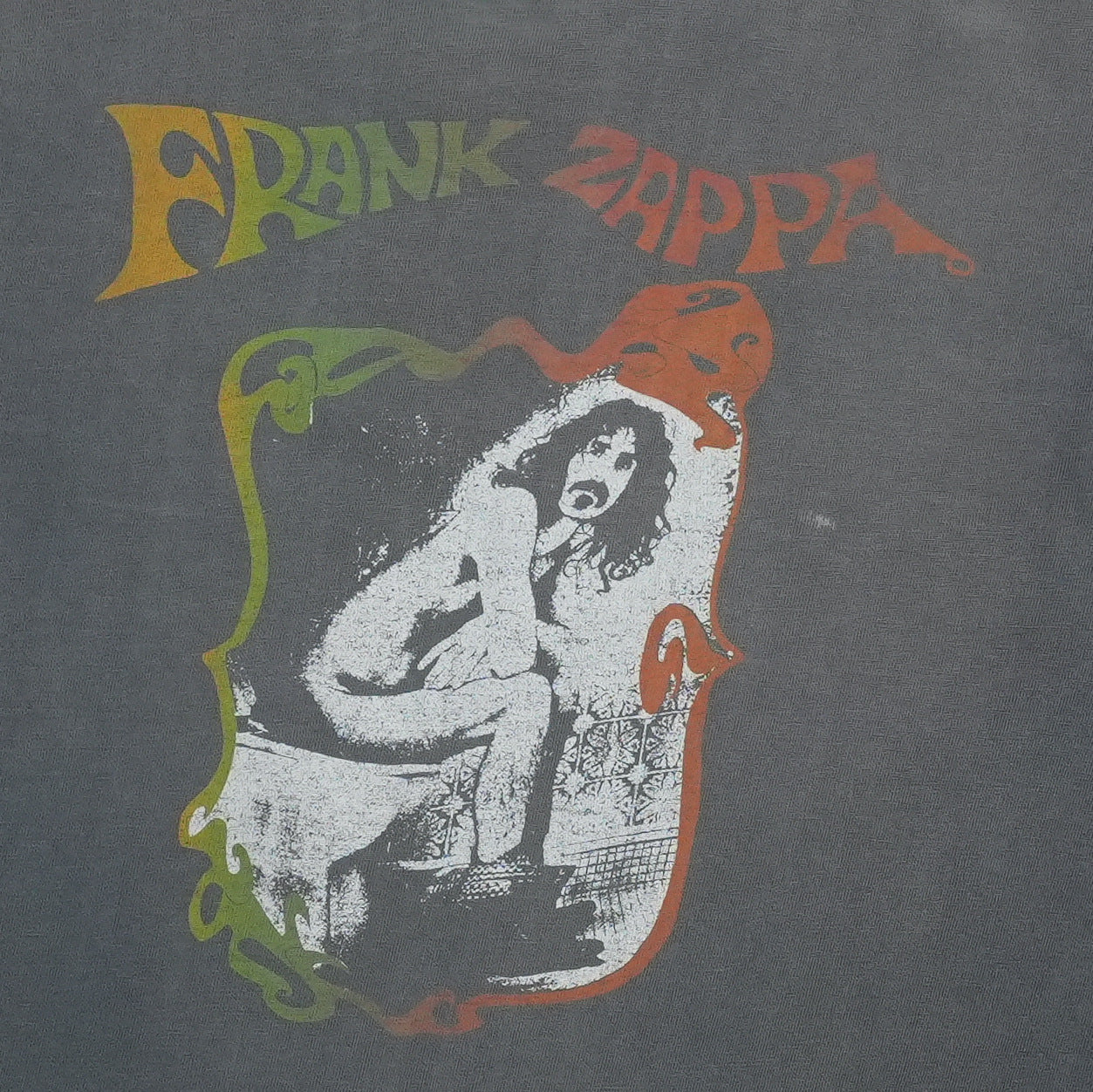 1980s Frank Zappa Shirt Detail 5