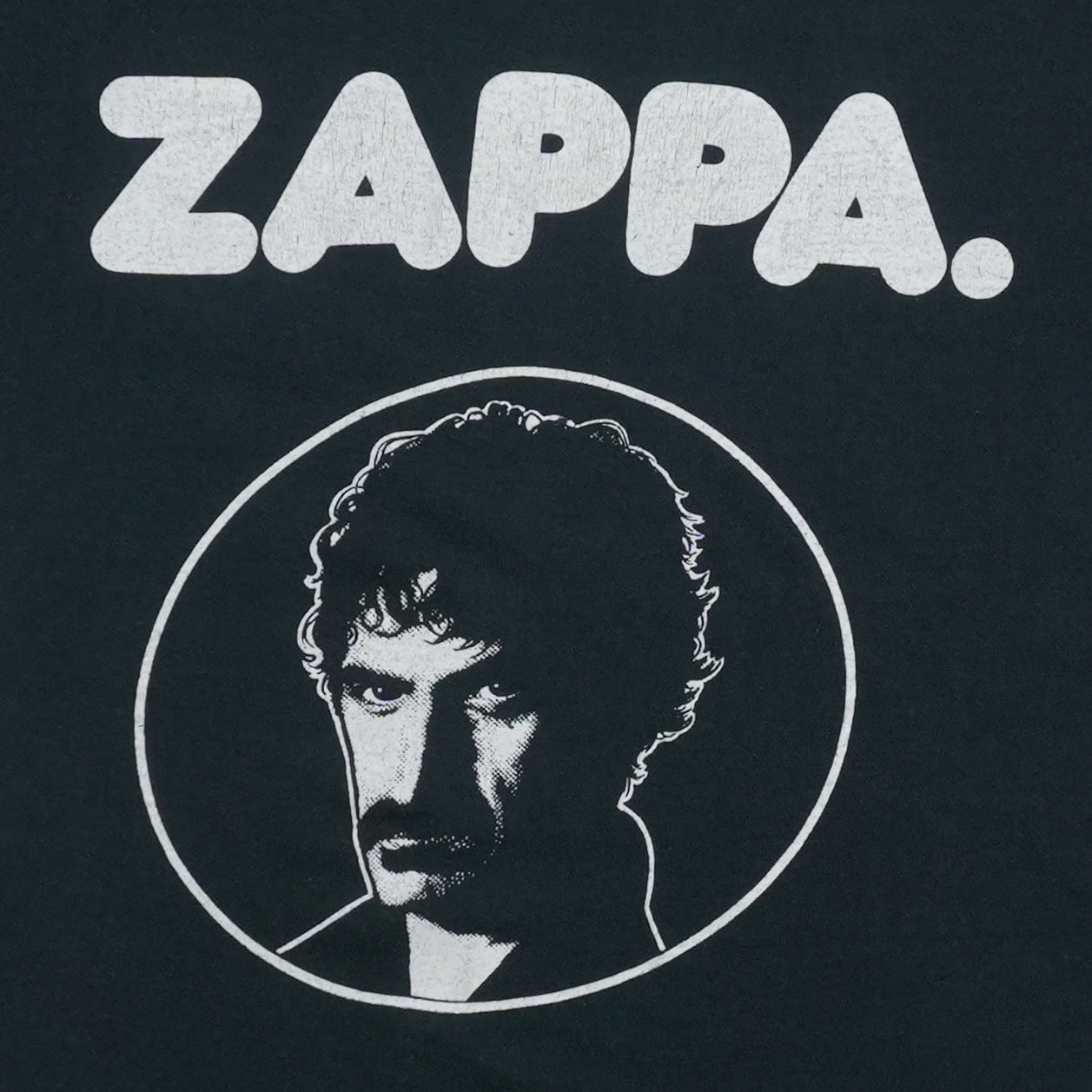 1980s Frank Zappa The Best Shirt Detail 1