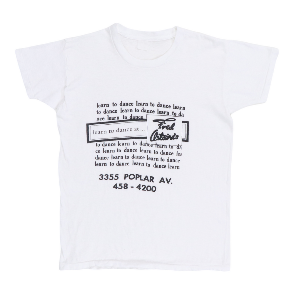 1980s Fred Astaire's Learn To Dance Studio Shirt