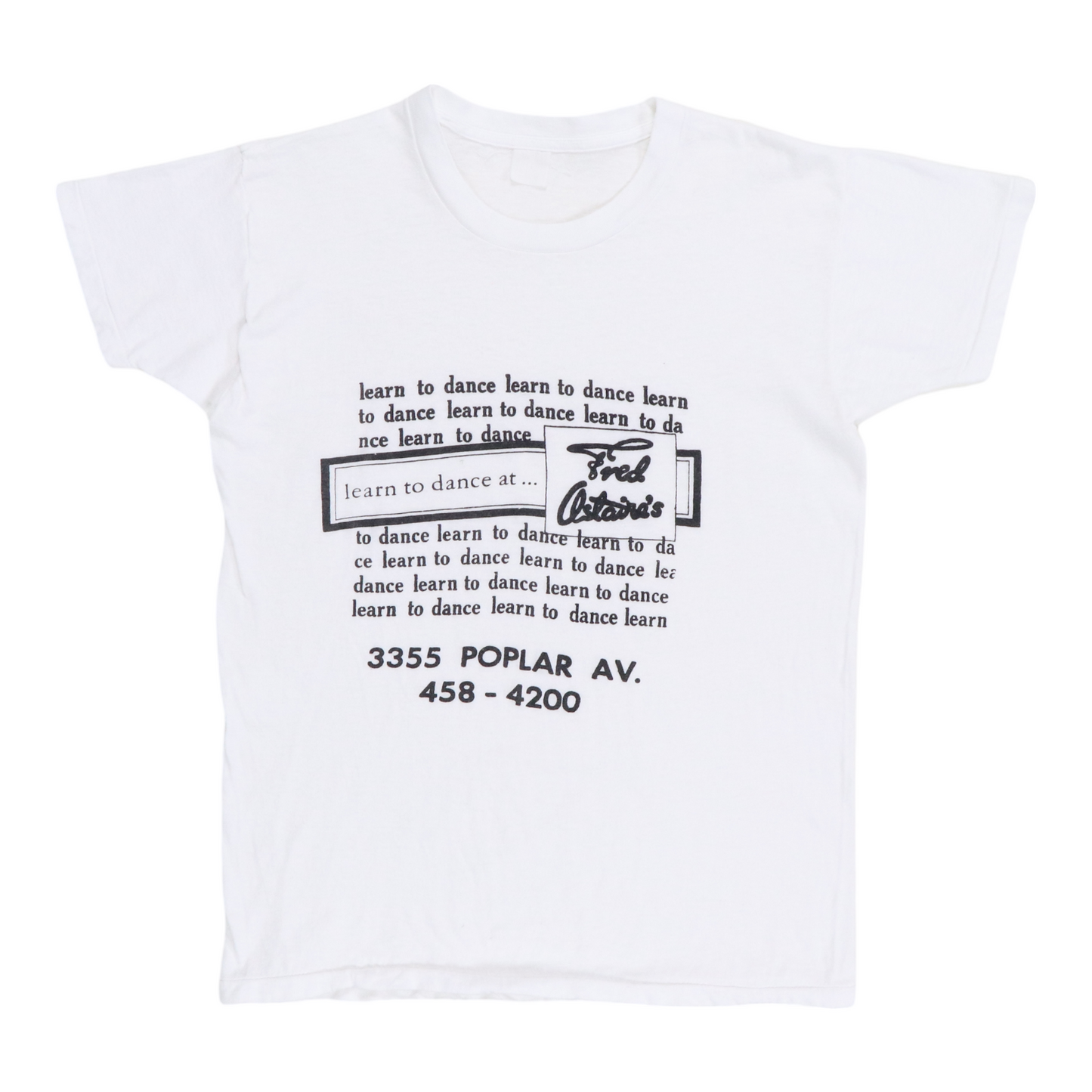 1980s Fred Astaire's Learn To Dance Studio Shirt