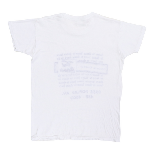 1980s Fred Astaire's Learn To Dance Studio Shirt Back