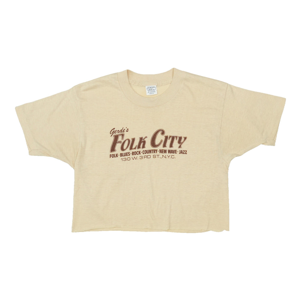 1980s Gerdes Folk City NYC Shirt