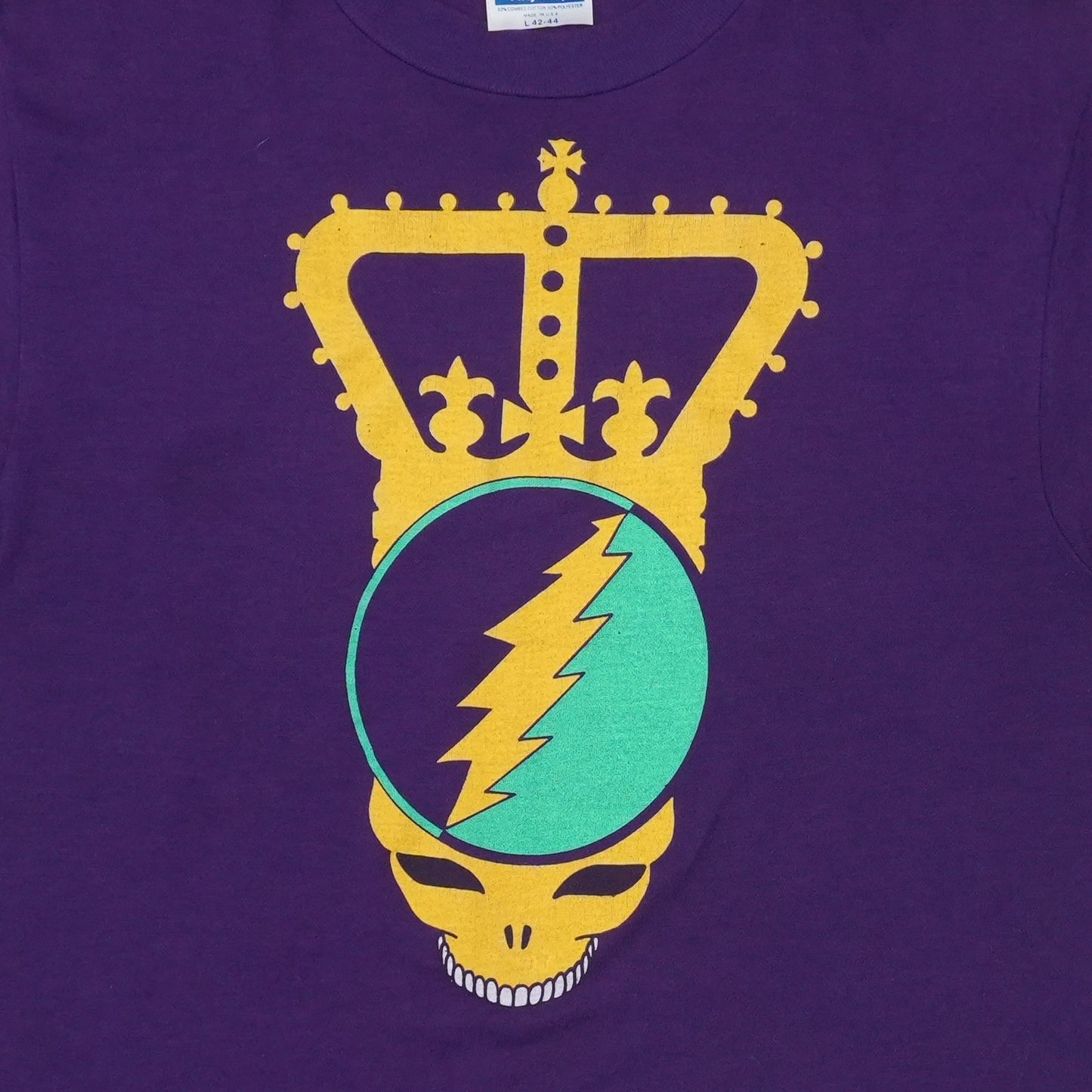 1988 Grateful Dead Steal Your Face New Orleans Concert Shirt