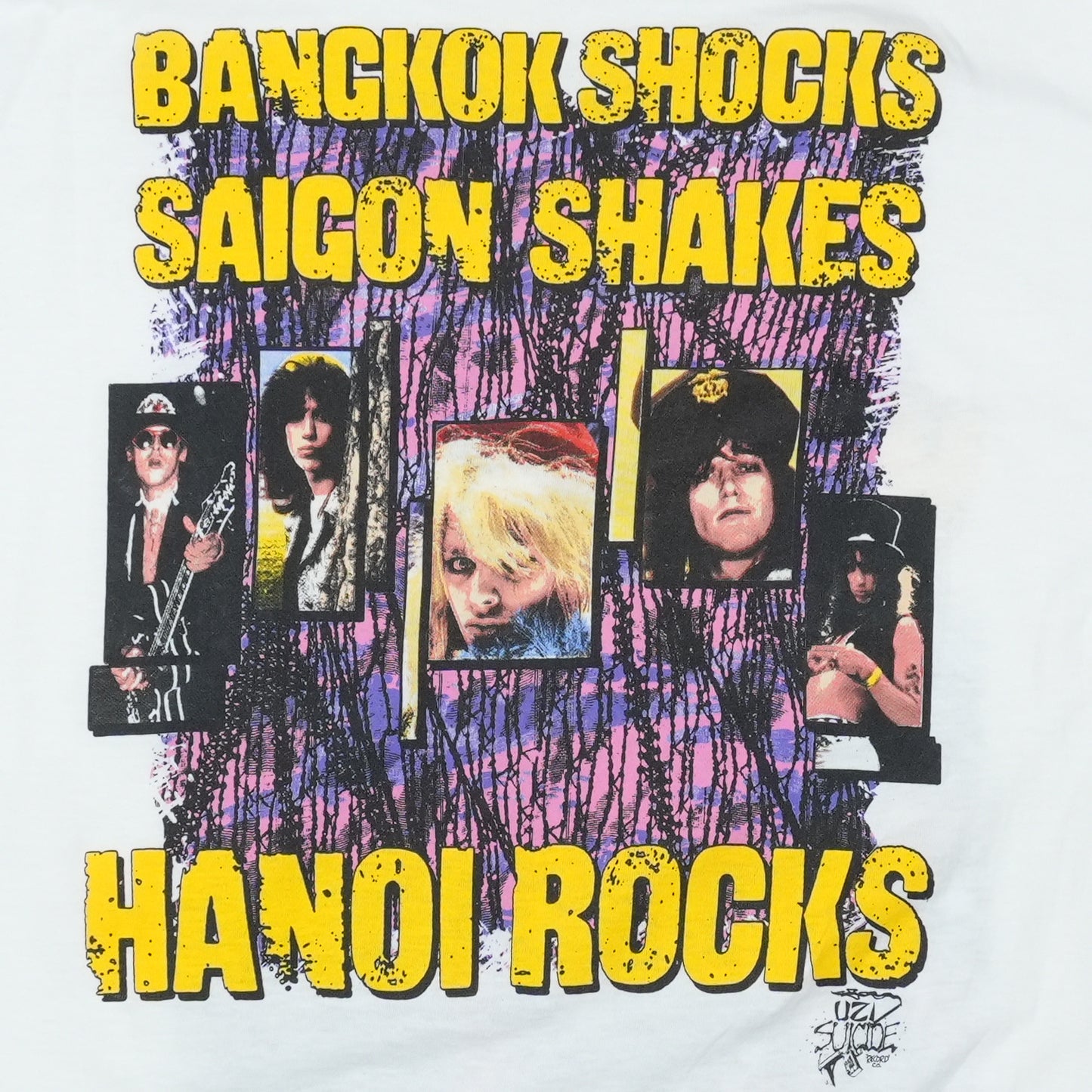 1980s Hanoi Rocks Bangkok Shocks Saigon Shakes Shirt