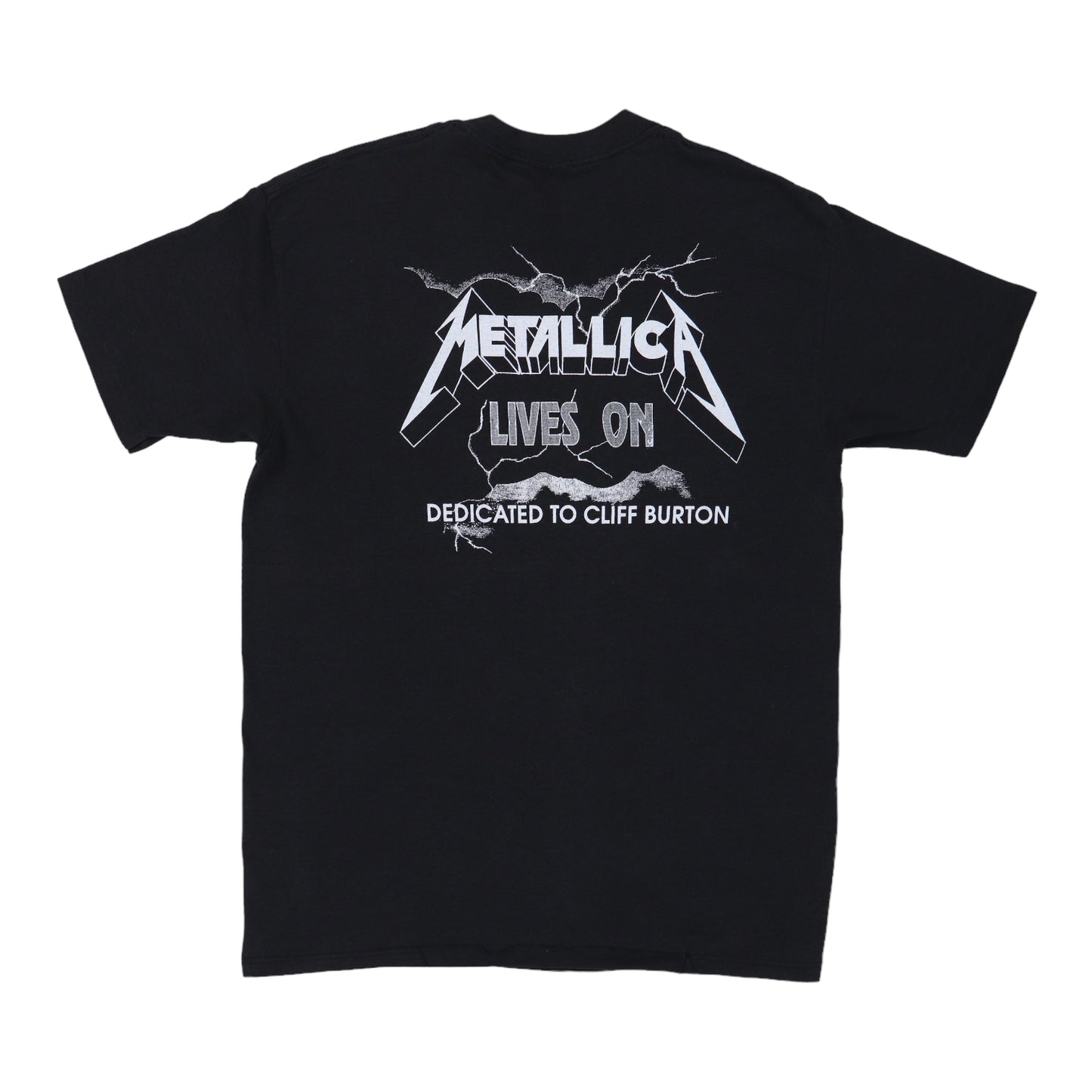 1980s Metallica Cliff Burton Tribute Shirt