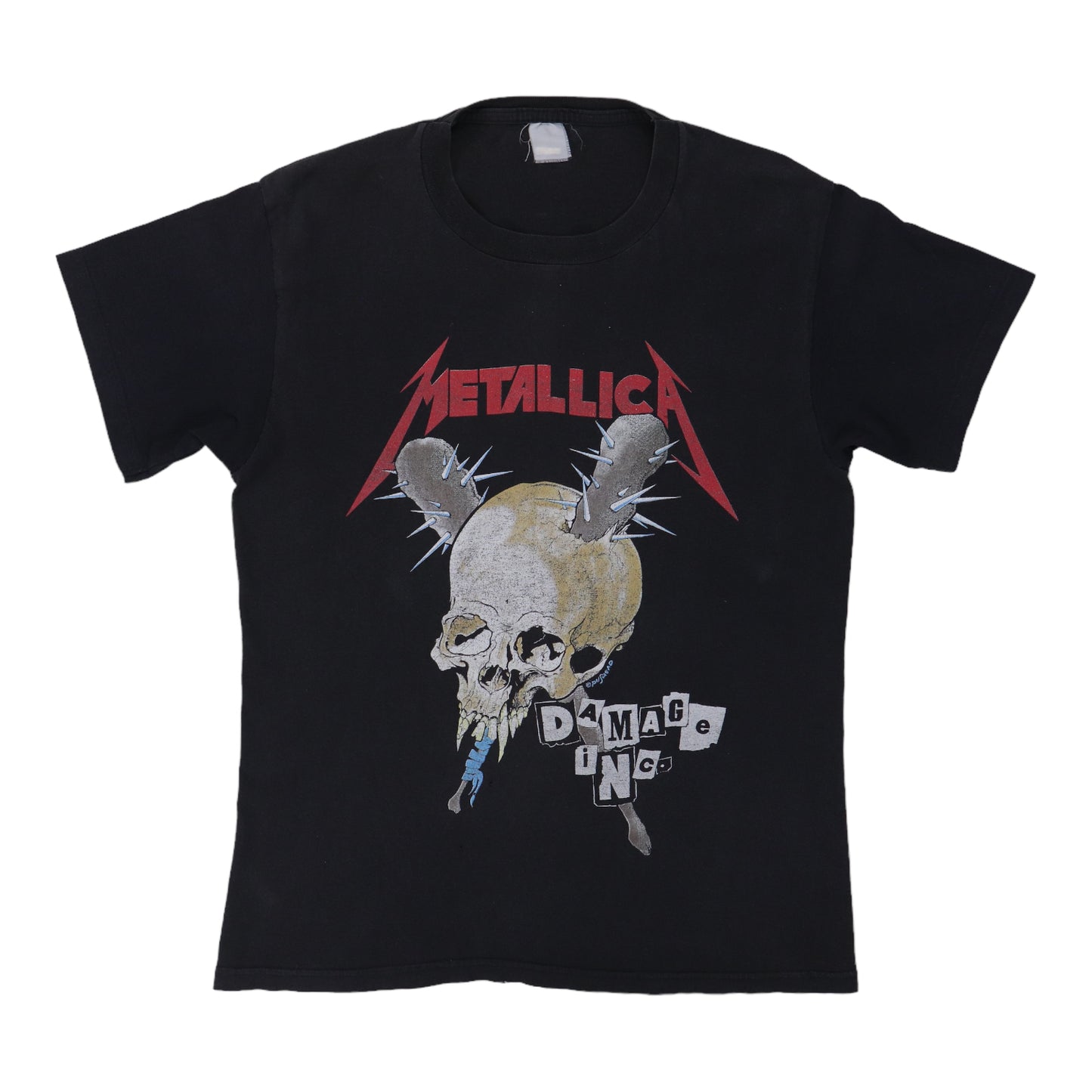 1980s Metallica Damage Inc Tour Shirt