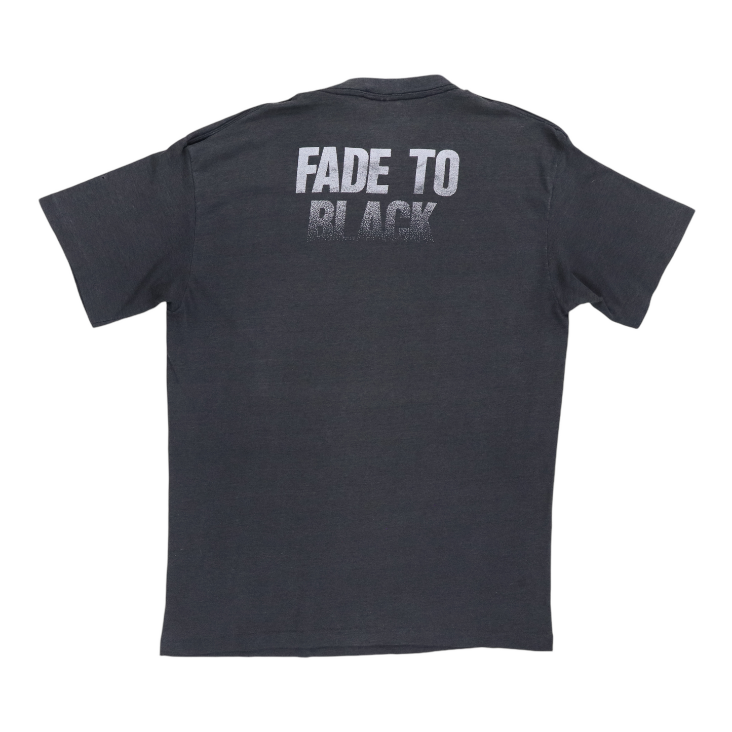 1980s Metallica Ride The Lightning Fade To Black Shirt