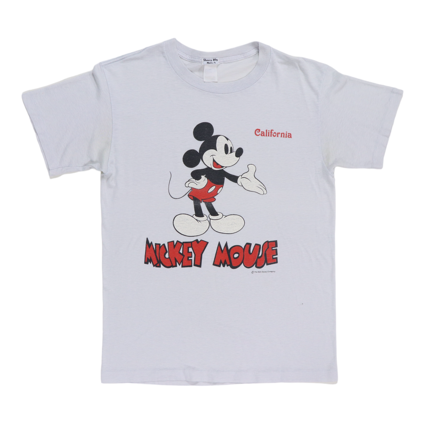 1980s Mickey Mouse Disney California Shirt