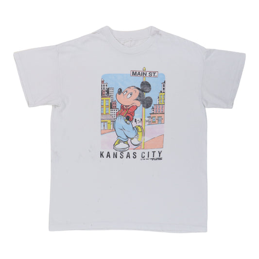 1980s Mickey Mouse Disney Kansas City Main St Shirt