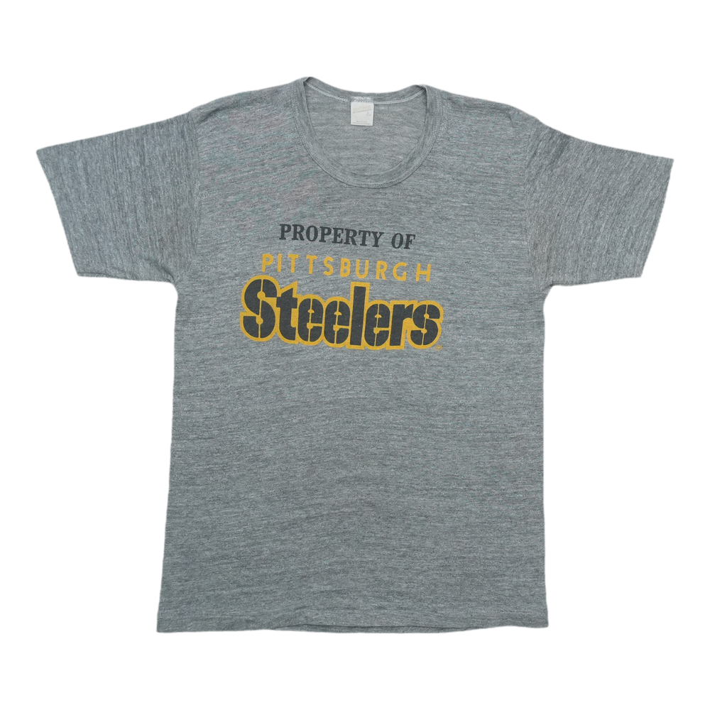 1980s Property of Pittsburgh Steelers Shirt Front