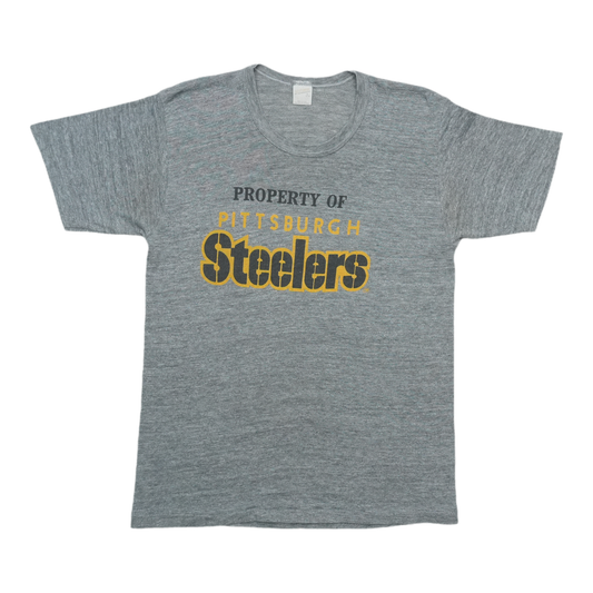 1980s Property of Pittsburgh Steelers Shirt Front
