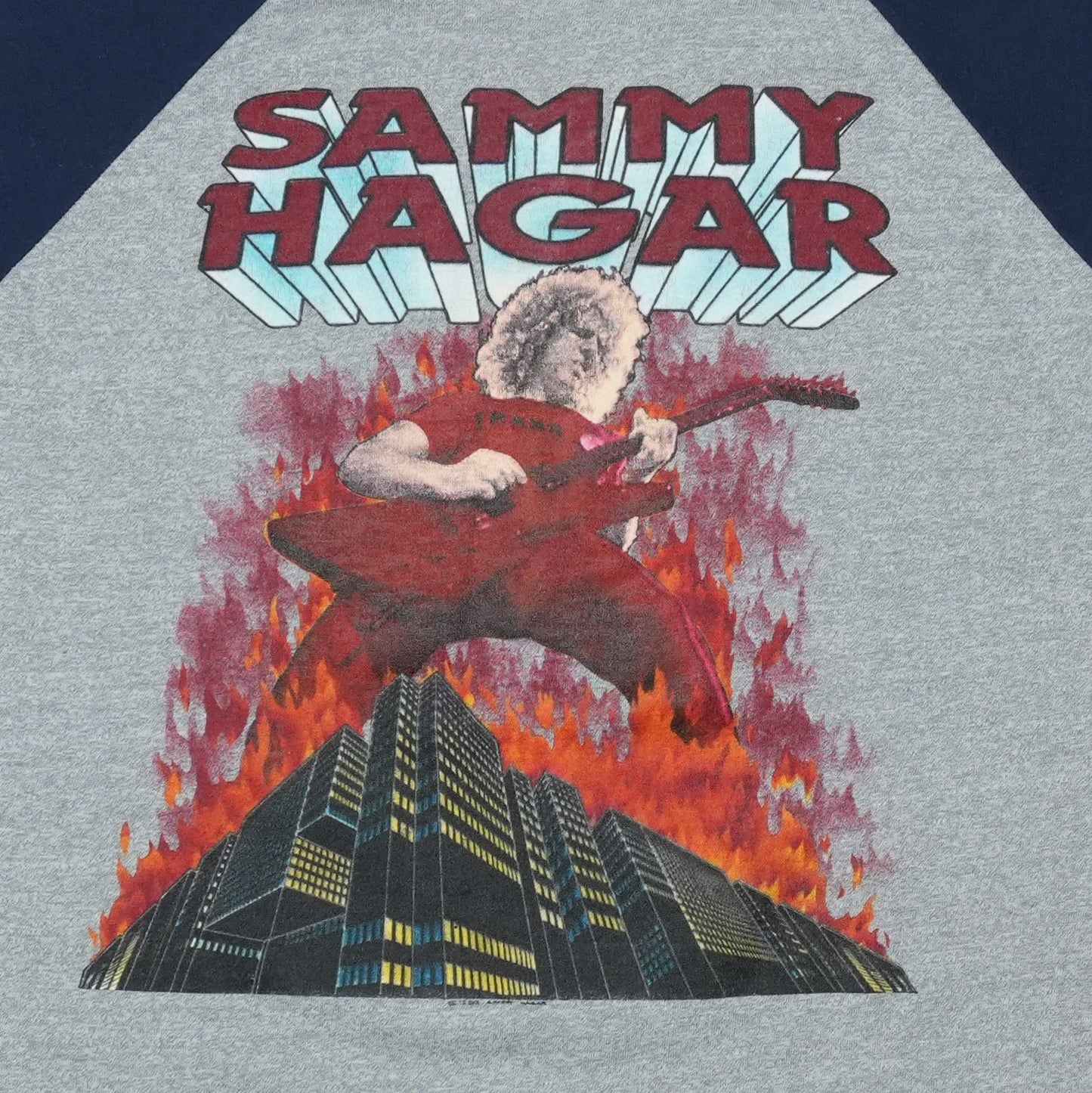 1980s Sammy Hagar Red Rocker Tour Shirt