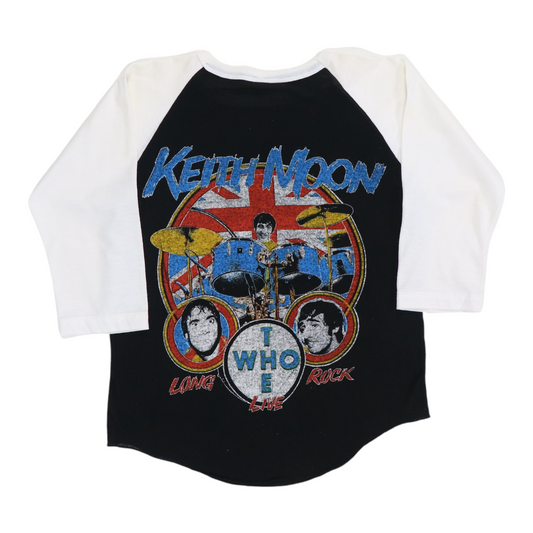 1980s The Who Keith Moon Jersey Shirt Back